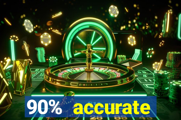 90% accurate football predictions
