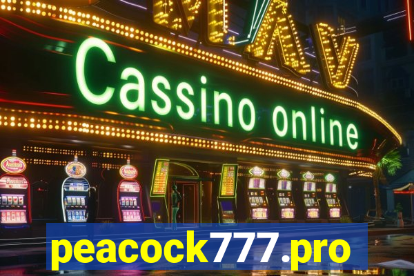 peacock777.pro