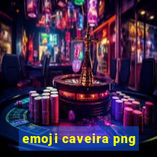 emoji caveira png
