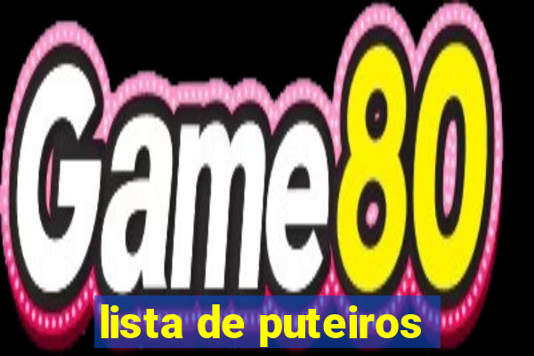 lista de puteiros