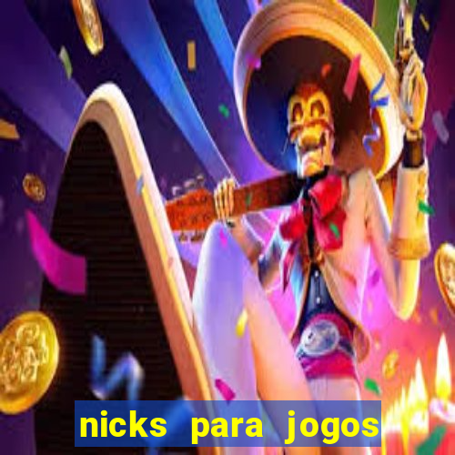 nicks para jogos de tiro