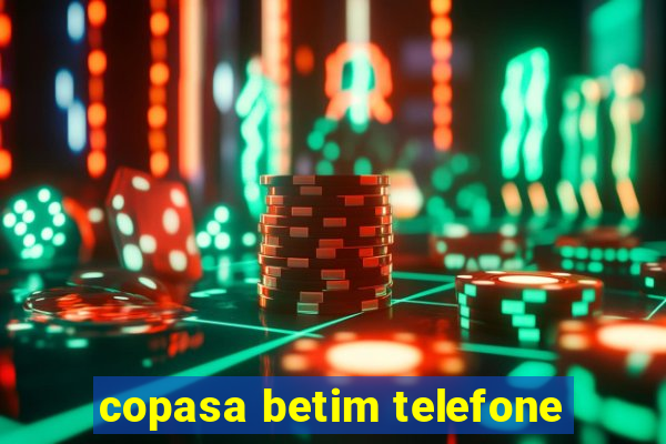 copasa betim telefone