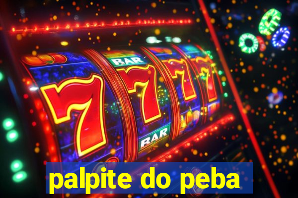 palpite do peba