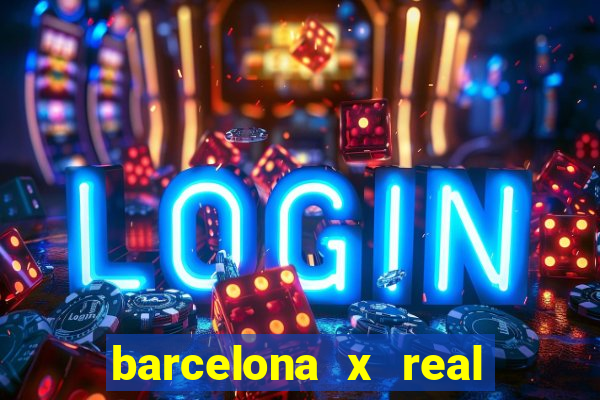 barcelona x real madrid ao vivo futemax