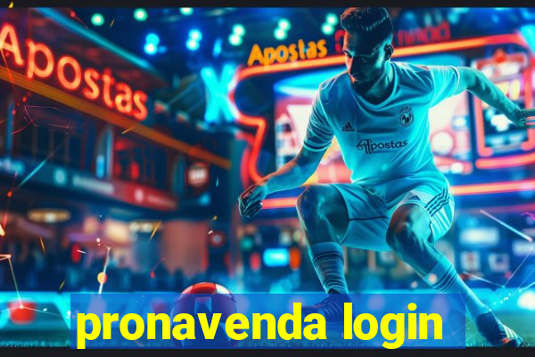 pronavenda login