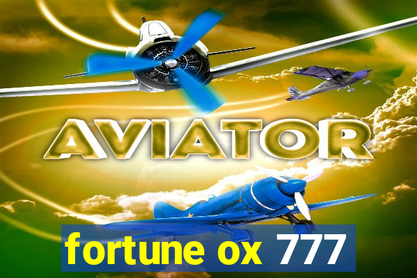 fortune ox 777