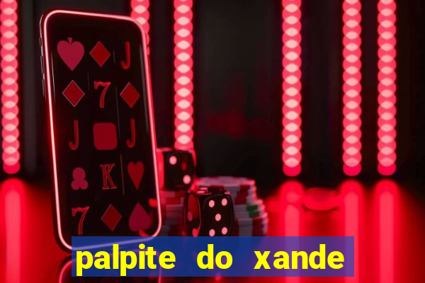 palpite do xande para hoje