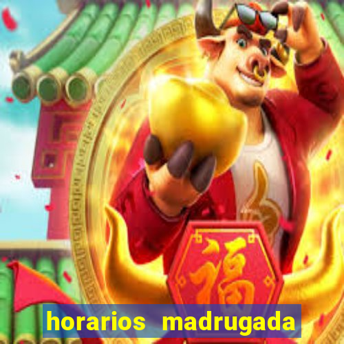 horarios madrugada fortune tiger