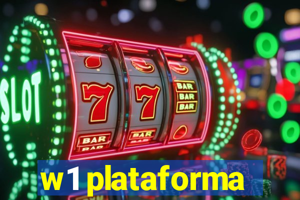 w1 plataforma