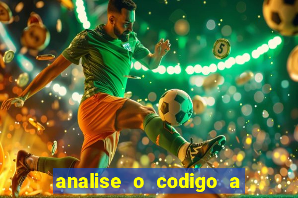 analise o codigo a seguir 1 import javax.swing.joptionpane