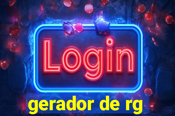 gerador de rg