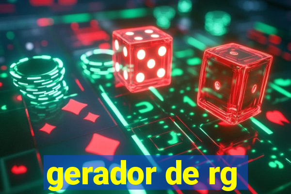 gerador de rg