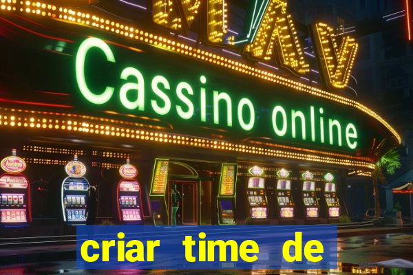 criar time de futebol simulador