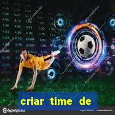 criar time de futebol simulador