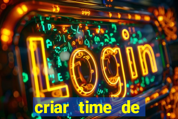 criar time de futebol simulador
