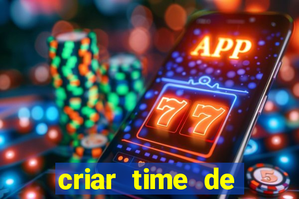 criar time de futebol simulador