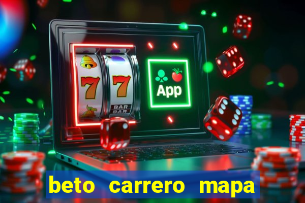 beto carrero mapa do parque