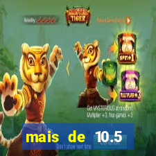 mais de 10.5 escanteios o que significa