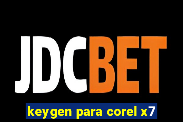 keygen para corel x7