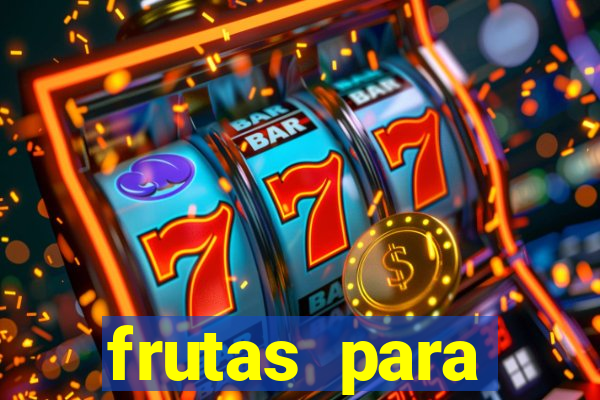 frutas para imprimir e recortar