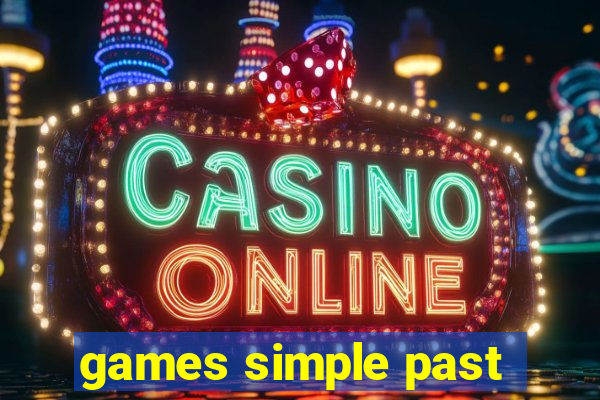 games simple past
