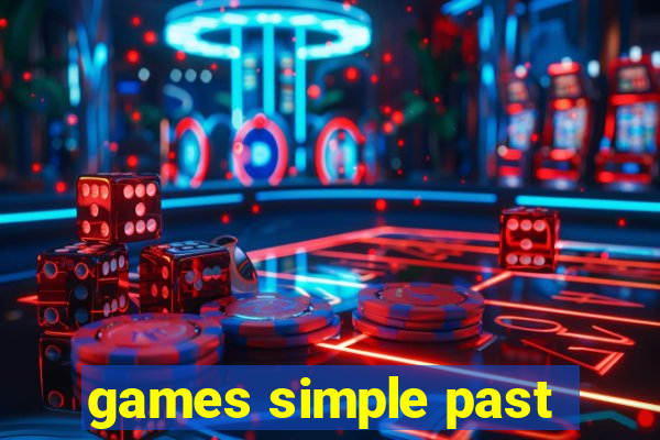 games simple past