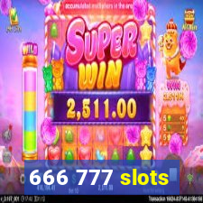 666 777 slots