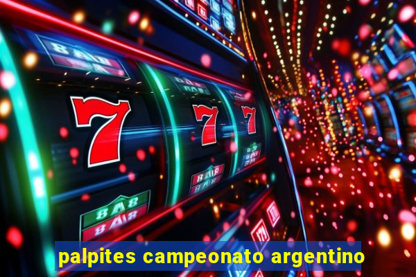 palpites campeonato argentino