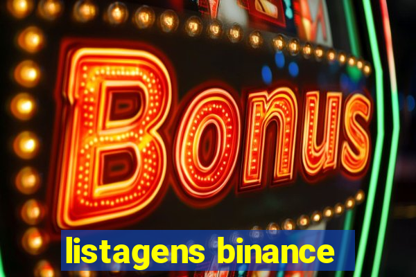 listagens binance