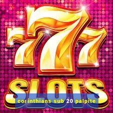corinthians sub 20 palpite