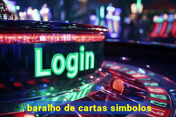 baralho de cartas simbolos