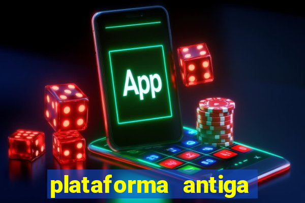 plataforma antiga de jogos
