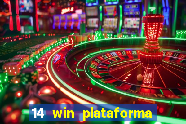 14 win plataforma de jogos