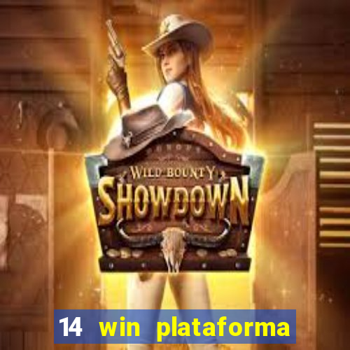 14 win plataforma de jogos