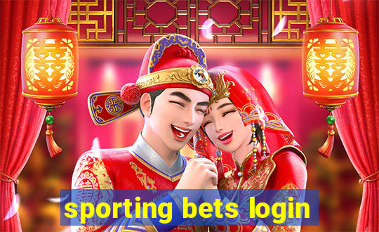 sporting bets login