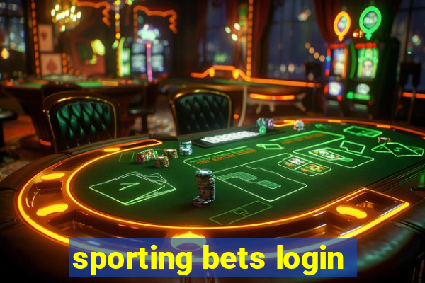 sporting bets login