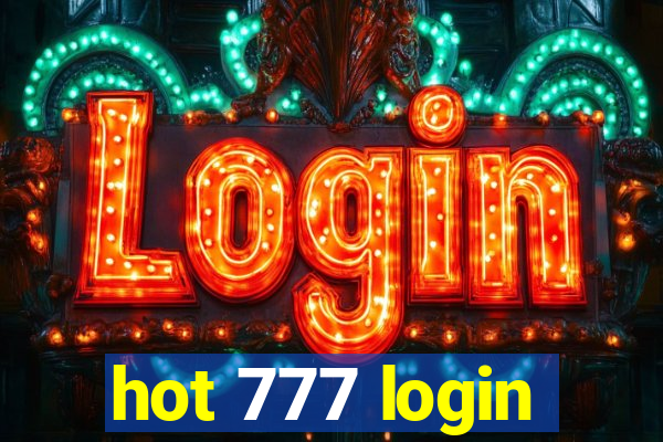 hot 777 login