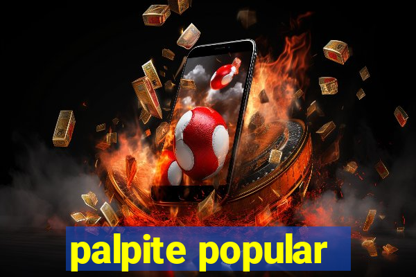 palpite popular