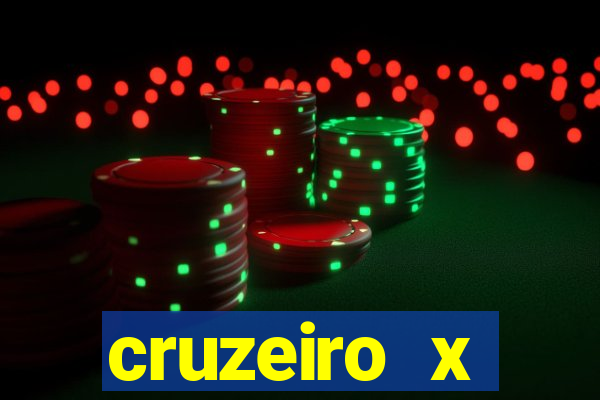 cruzeiro x corinthians palpite