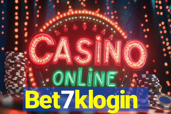 Bet7klogin