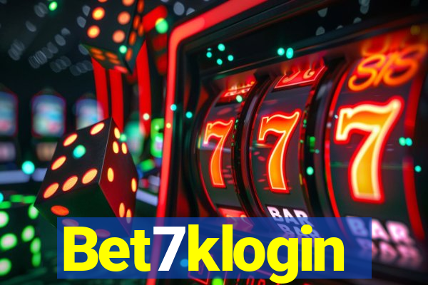 Bet7klogin