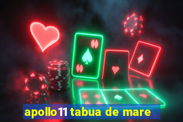 apollo11 tabua de mare