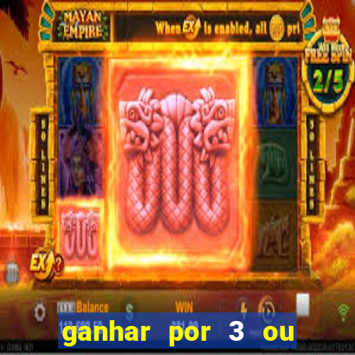ganhar por 3 ou mais gols betano