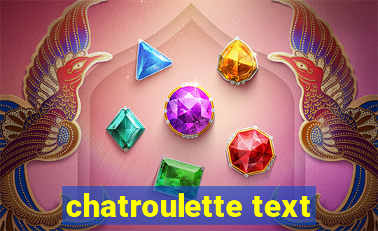 chatroulette text
