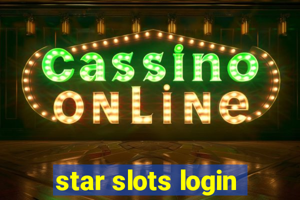 star slots login