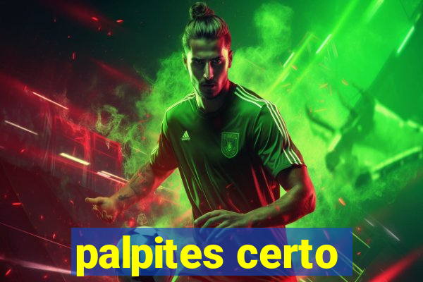 palpites certo