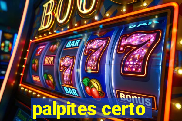 palpites certo