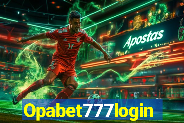 Opabet777login