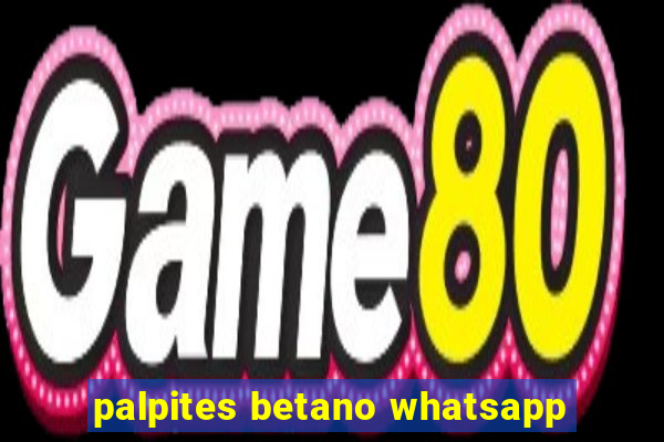 palpites betano whatsapp