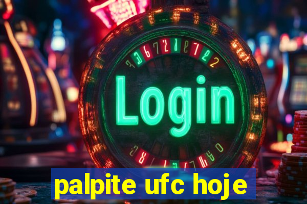 palpite ufc hoje